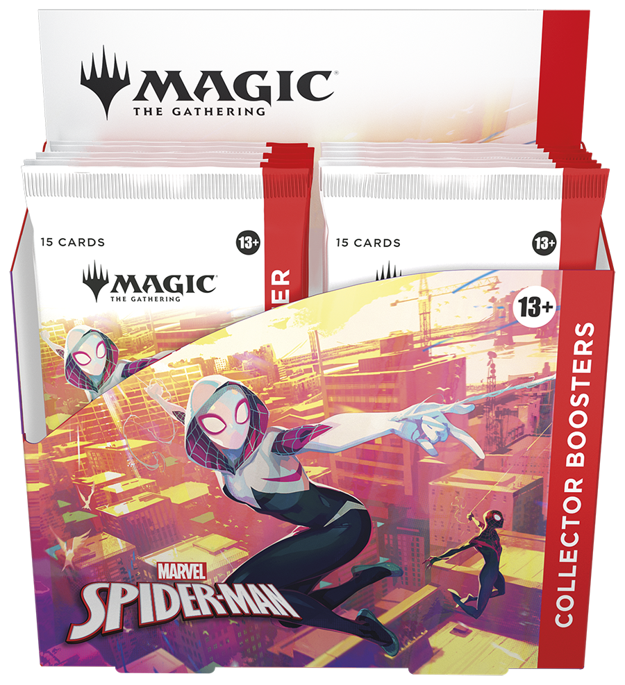 Magic: The Gathering (MTG) - Marvel’s Spider-Man Collector’s Booster Display (12 Packs) - EN - TCG