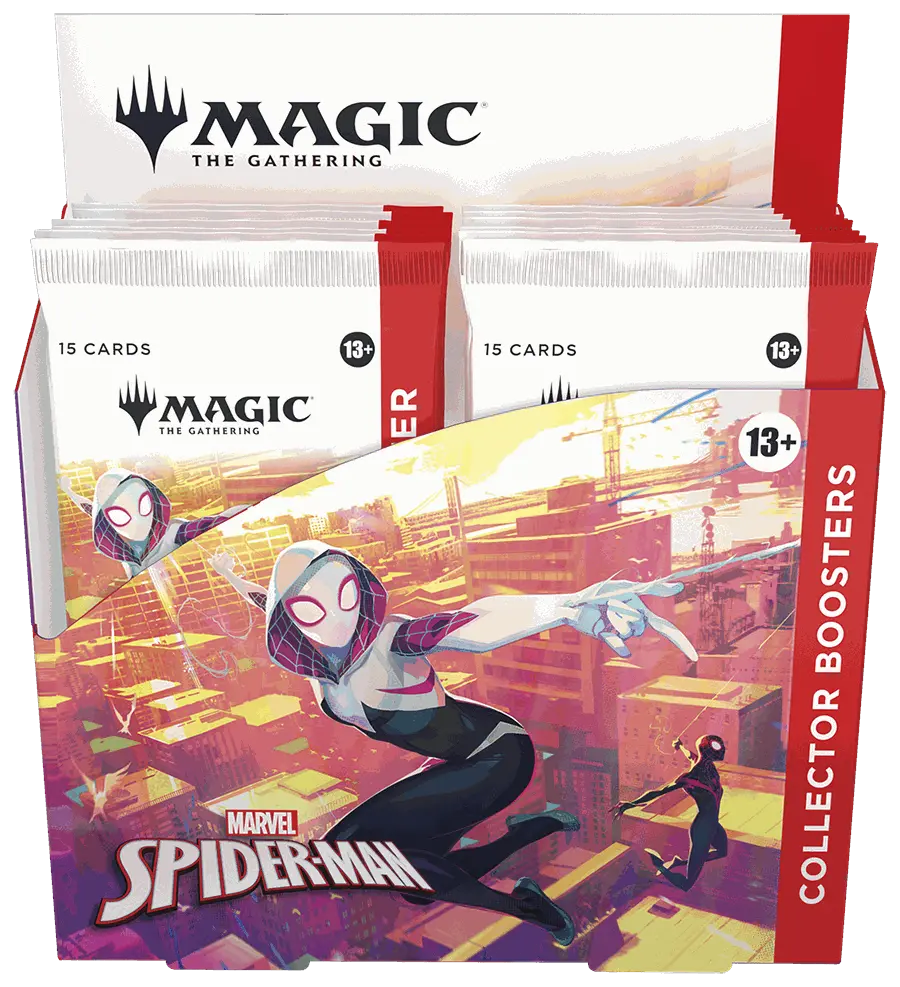 Magic: The Gathering (MTG) - Marvel’s Spider-Man Collector’s Booster Display (12 Packs) - EN - TCG