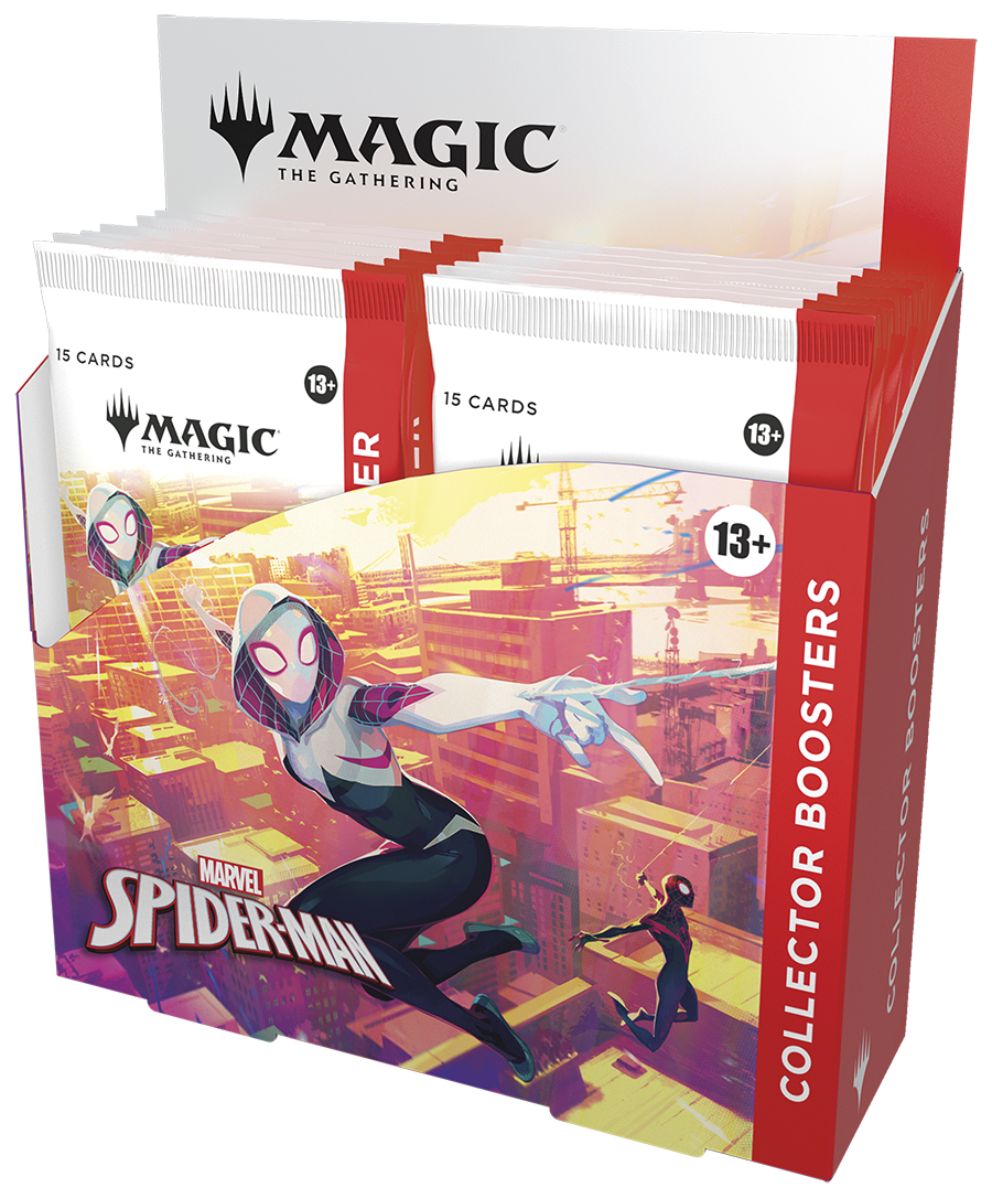 Magic: The Gathering (MTG) - Marvel’s Spider-Man Collector’s Booster Display (12 Packs) - EN - TCG