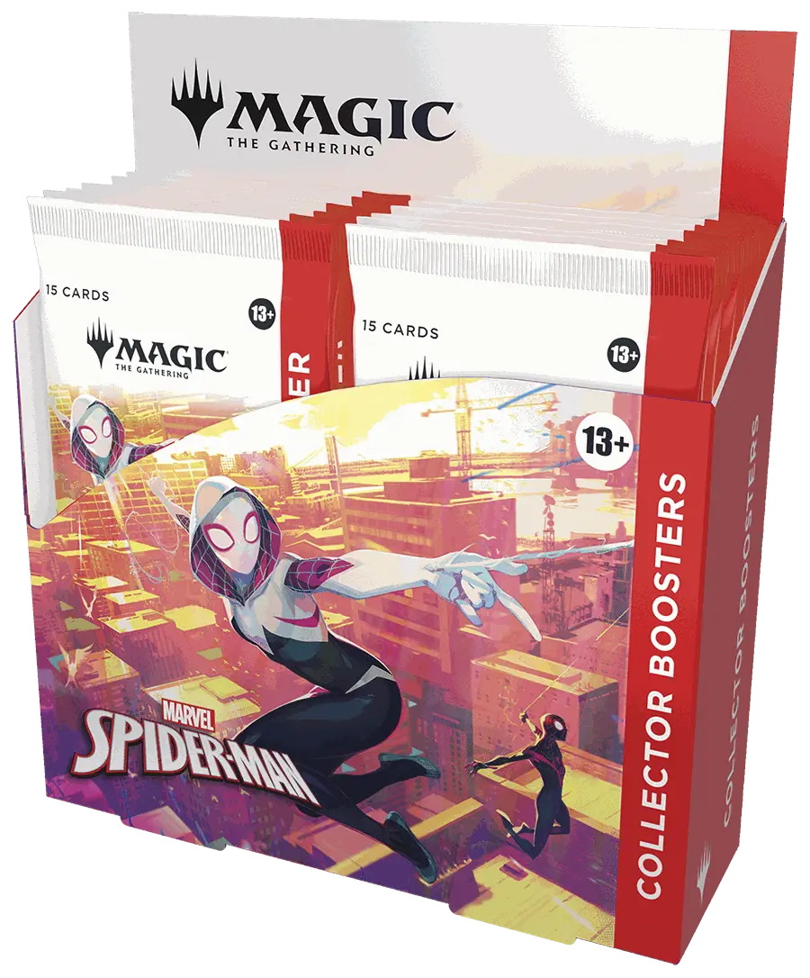 Magic: The Gathering (MTG) - Marvel’s Spider-Man Collector’s Booster Display (12 Packs) - EN - TCG