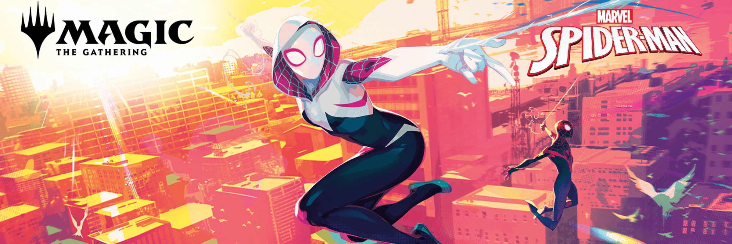 Descubra o universo épico do Magic: The Gathering e do Marvel Spider-Man na Mana TCG. Cartas colecionáveis, aventuras heróicas e muito mais para fãs e colecionadores.