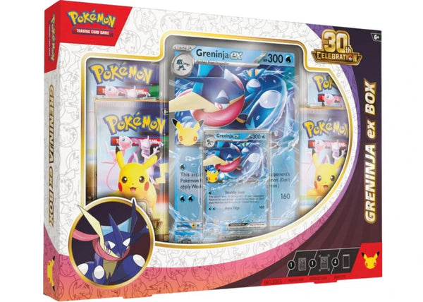 Pokémon TCG: 30th Celebration Greninja ex Box