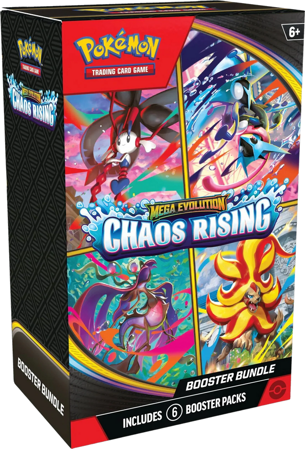 Pokémon TCG: Mega Evolution—Chaos Rising Booster Bundle