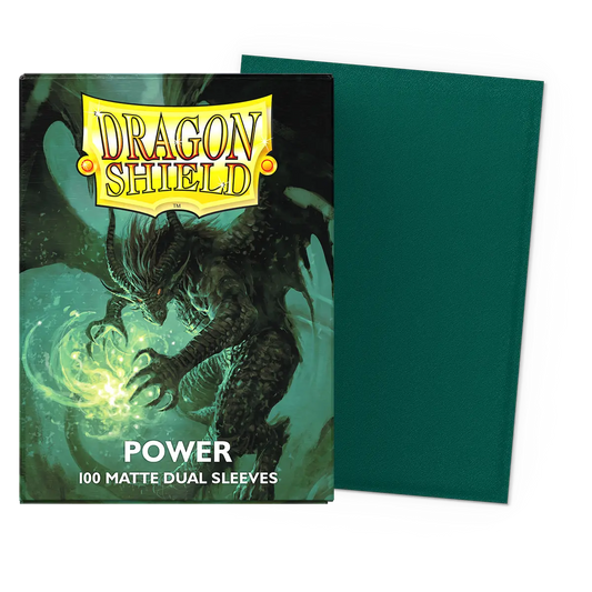 Dragon Shield Dual Matte Sleeves - Power (100 Sleeves)