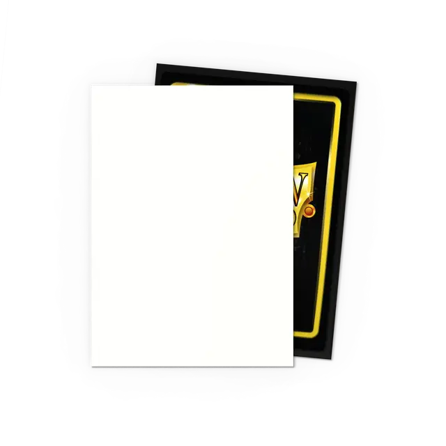 Dragon Shield Dual Matte Sleeves - Snow (100 Sleeves)