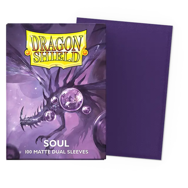 Dragon Shield Dual Matte Sleeves - Soul (100 Sleeves)