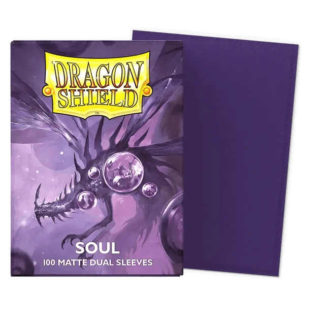 Dragon Shield Dual Matte Sleeves - Soul (100 Sleeves)
