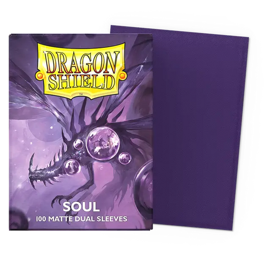 Dragon Shield Dual Matte Sleeves - Soul (100 Sleeves)