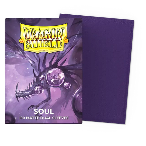 Dragon Shield Dual Matte Sleeves - Soul (100 Sleeves) - Mana TCG