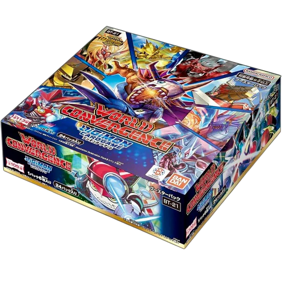 Digimon Card Game - World Convergence BT21 Booster Display (24 Packs)