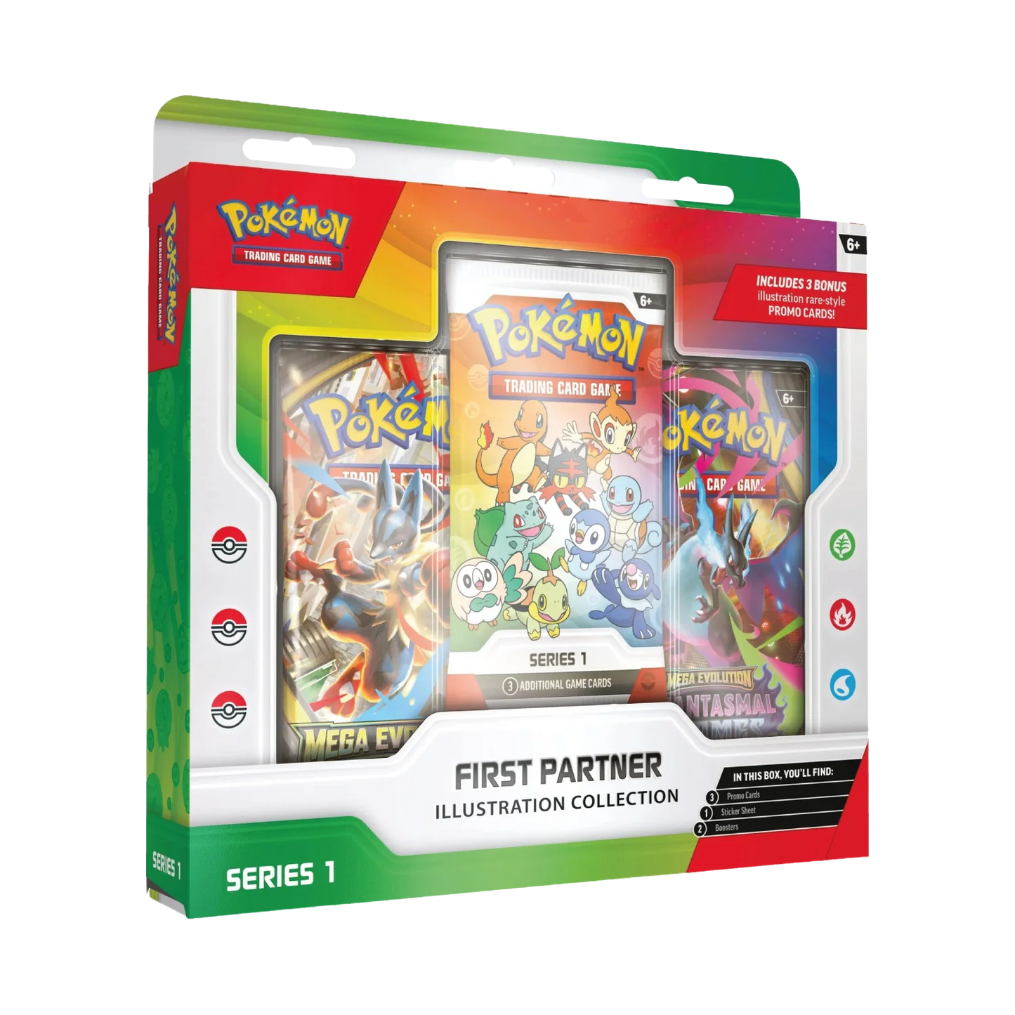 Pokémon TCG: First Partner Illustration Collections Series 1 - Mana TCG