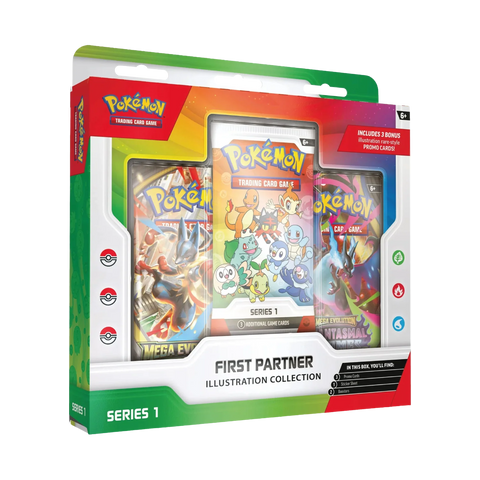 Pokémon TCG: First Partner Illustration Collections Series 1
