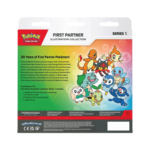 Pokémon TCG: First Partner Illustration Collections Series 1