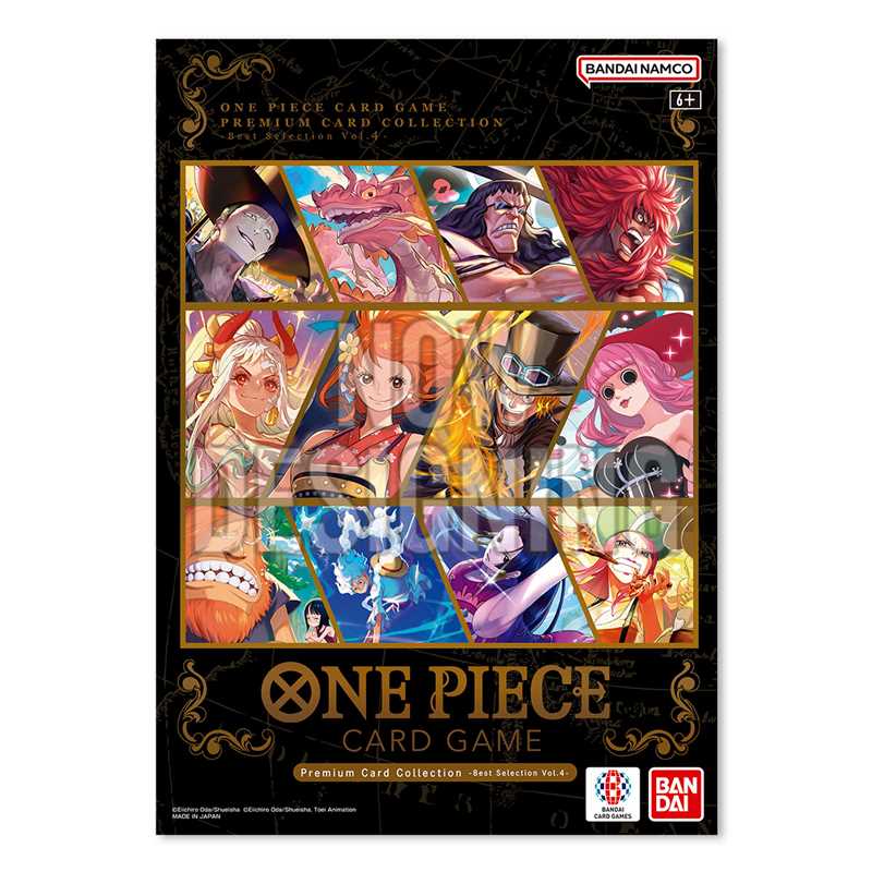 One Piece Card Game Premium Collection Best Selection Vol.4 booster box by Bandai Namco.