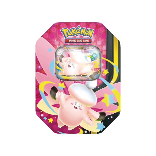 Pokémon TCG: Mega Moonlit Tin — Mega Clefable ex