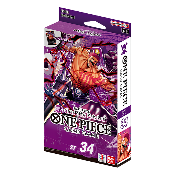 One Piece Card Game: Starter Deck — Purple Charlotte Katakuri (ST-34)