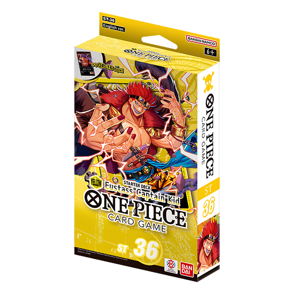 One Piece Card Game: Starter Deck — Yellow Eustass "Captain" Kid (ST-36)